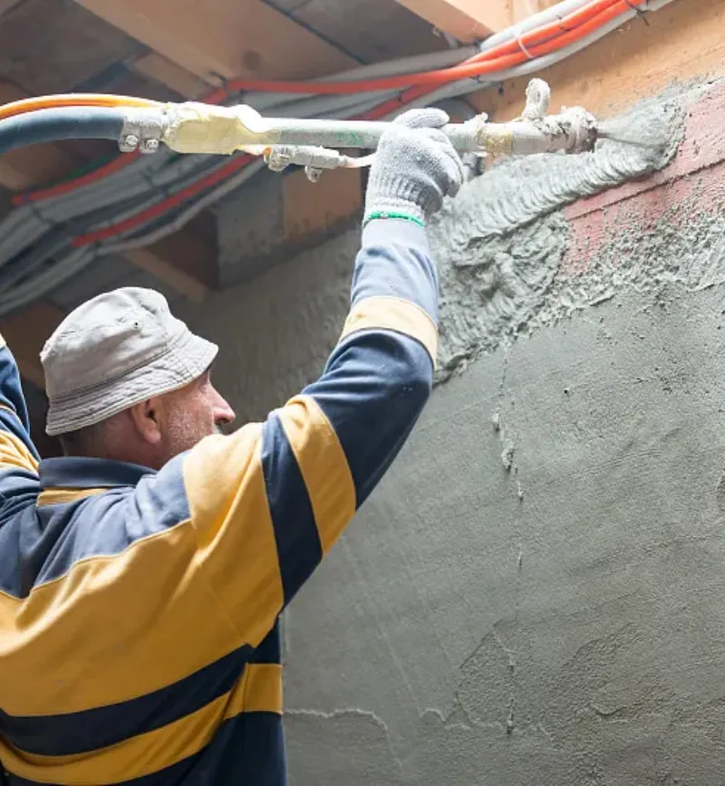 Gypsum Plaster Application
