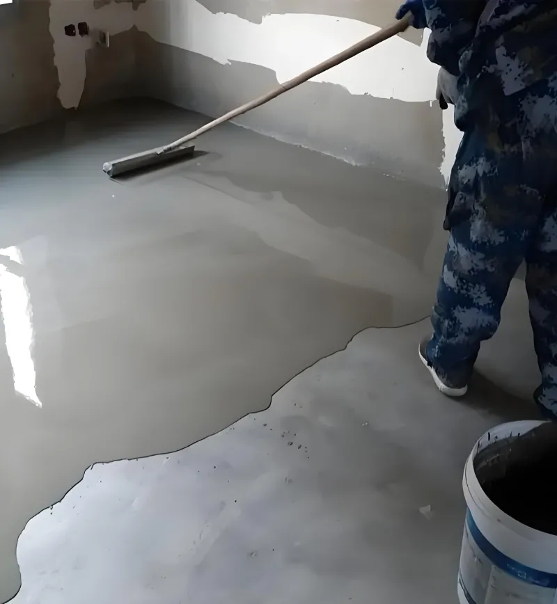Self-Leveling Mortar Application