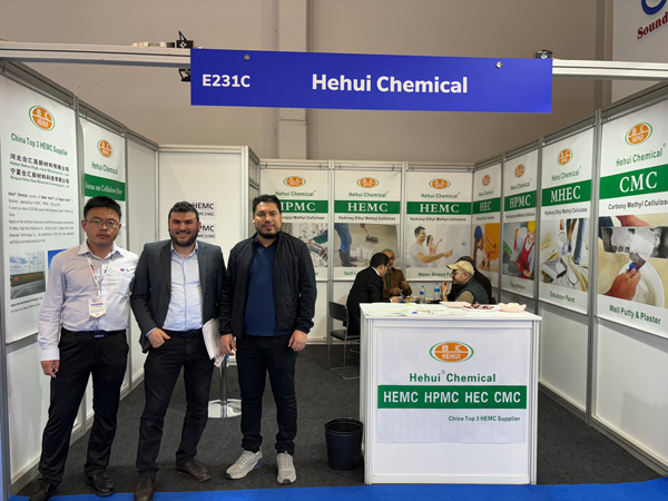 Hehui Showcases HPMC and MHEC Solutions at 2024 Istanbul Coatings Exhibition